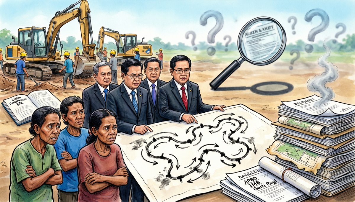 JLTS Menuju Realisasi, Misteri Anggaran Pembebasan Lahan 2022 Belum Terjawab